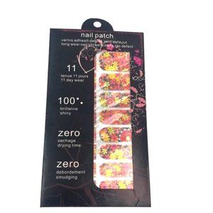 Nail Patch, Nail Foils, Nail Stickers, Vernis adhesive Nail Wraps